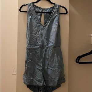 Chambray romper